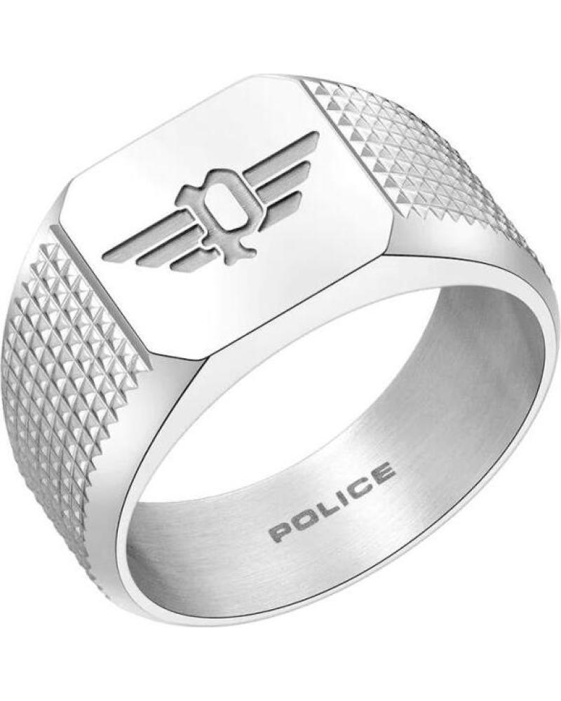 BAGUE HOMME POLICE PEAGF0033503 EN ACIER INOXYDABLE