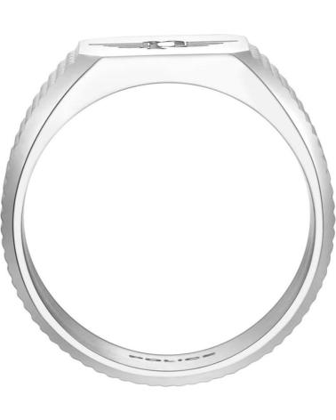 BAGUE HOMME POLICE PEAGF0033504 EN ACIER INOXYDABLE