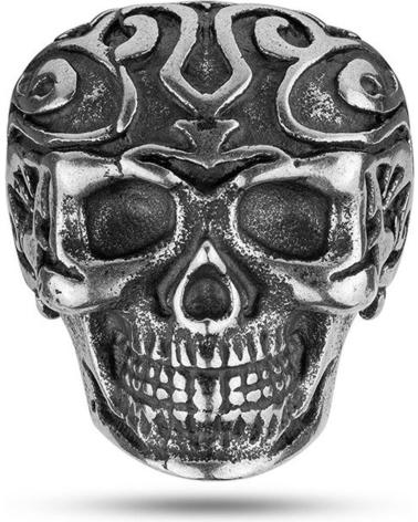 BAGUE POLICE PEAGF2120202 CRÂNE TRIBAL