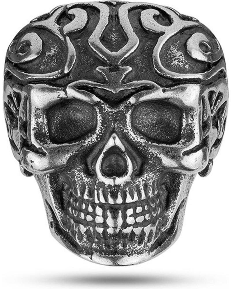 BAGUE POLICE PEAGF2120202 CRÂNE TRIBAL