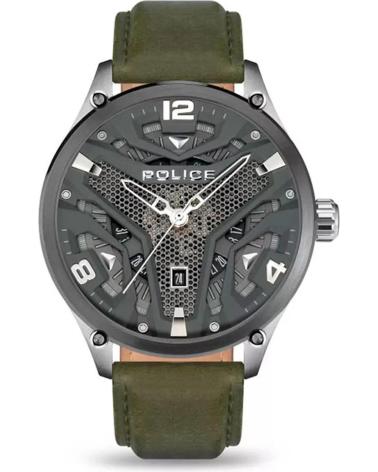 OROLOGIO POLICE PEWJB2203042 VERDE CON QUADRANTE SCHELETRO VERDE
