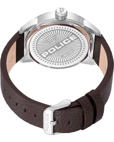 MONTRE POLICE PEWJB2226902 AVEC CADRAN VERT ET BRACELET MARRON MARRON