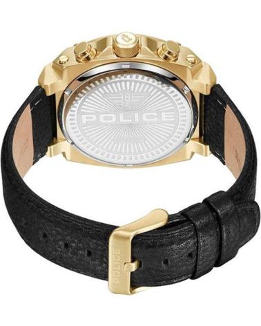 MONTRE POLICE PEWJF2226801 NOIRE AVEC BRACELET EN CUIR NEGRO
