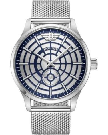 MONTRE POLICE PEWJG0005204 GRISE AVEC BRACELET EN MAILLE MILANAISE GRIS