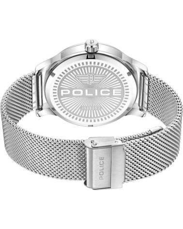 MONTRE POLICE PEWJG0005204 GRISE AVEC BRACELET EN MAILLE MILANAISE GRIS