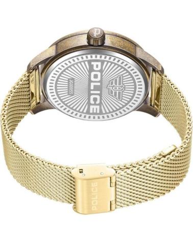 MONTRE POLICE PEWJG0005504 DORÉE CADRAN TÊTE DE MORT DORADO