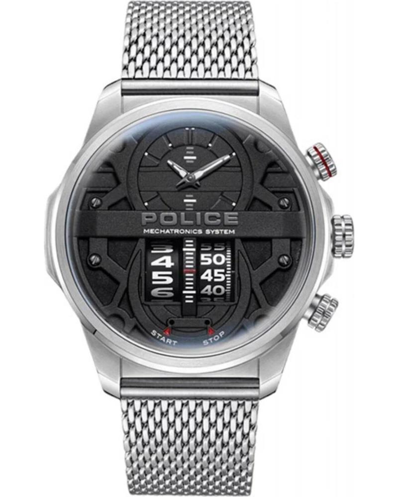 MONTRE POLICE PEWJG0006504 GRISE CADRAN MULTIFONCTION GRIS
