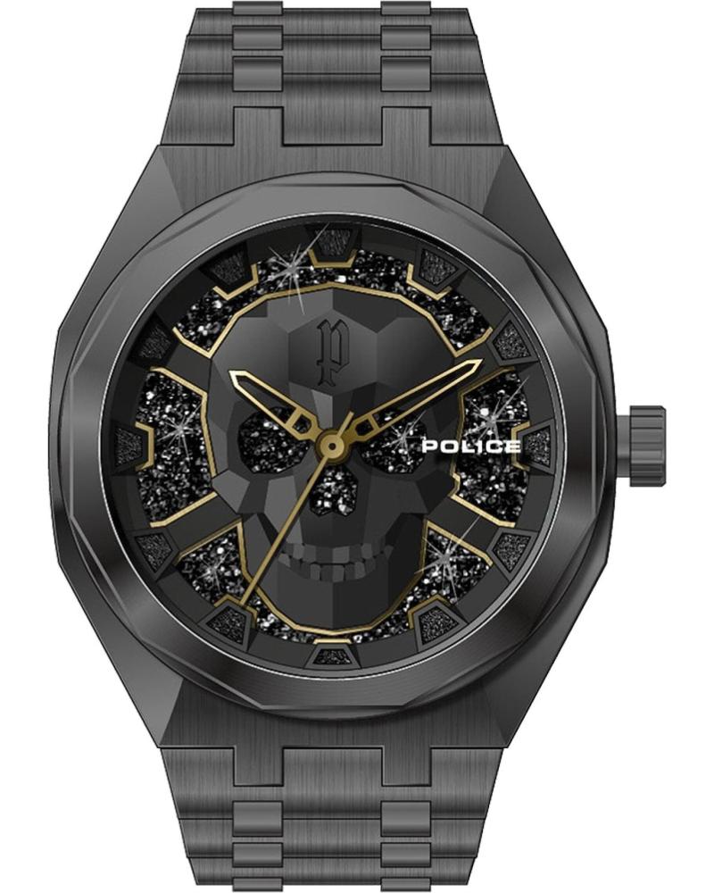 MONTRE POLICE PEWJG2110701 NOIRE CADRAN SQUELETTE NEGRO