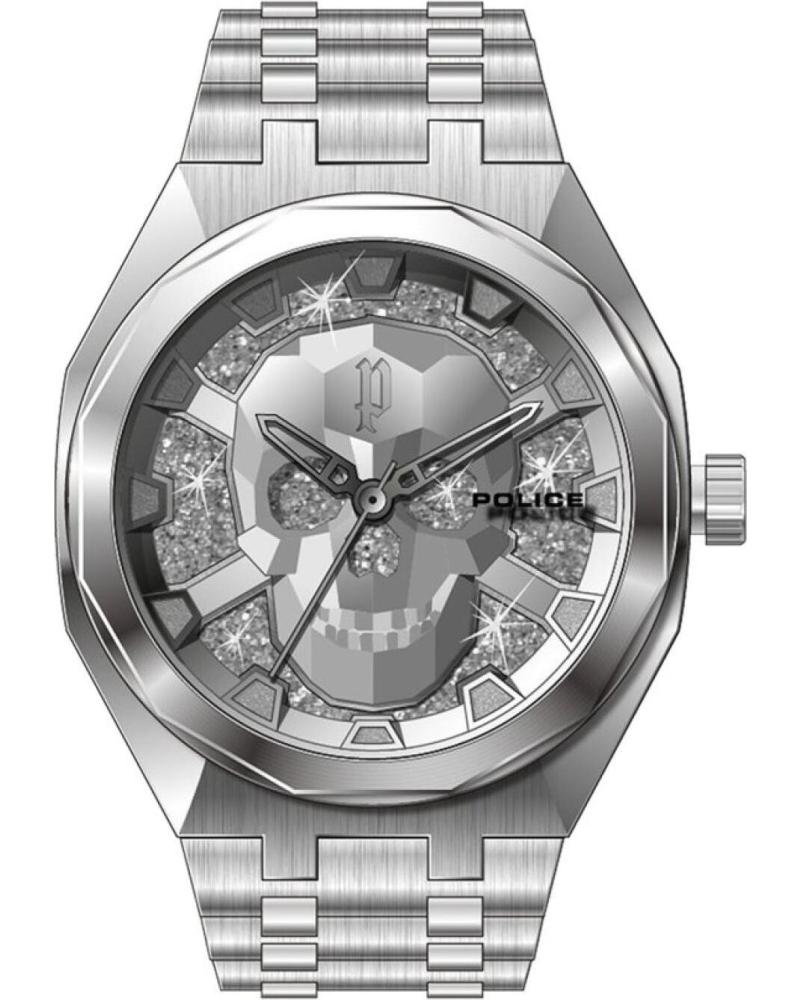 MONTRE-BRACELET POLICE PEWJG2110702 ARGENTÉ PLATEADO