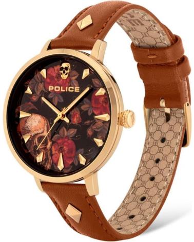 POLICE PL16034MSG 02 MARRON