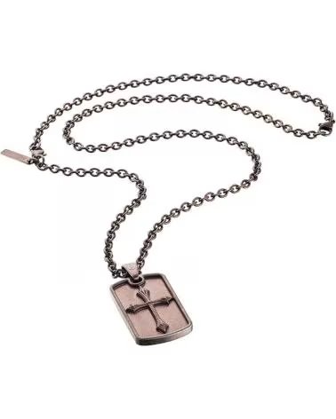 POLICE COLLAR S14AJH02P CON PLACA Y CRUZ