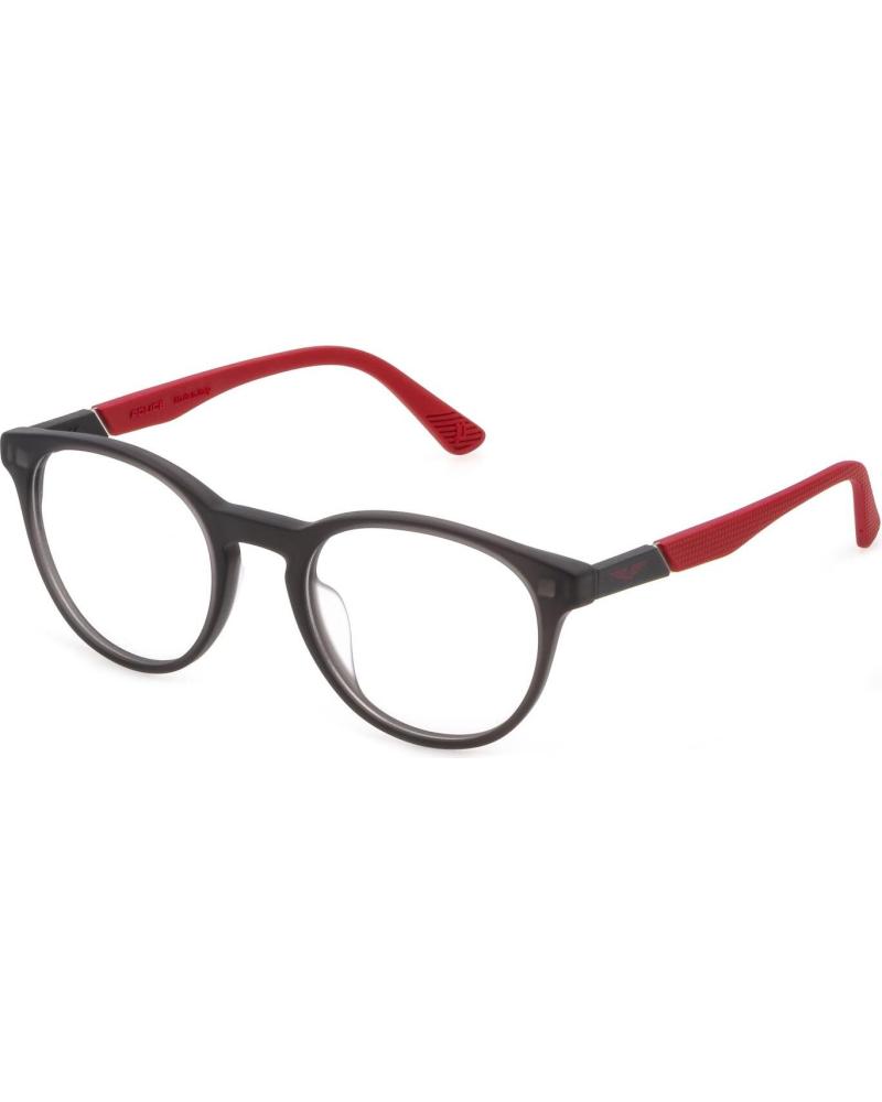 POLICE BRILLENRAHMEN VPLE35-509HPM RUND SCHWARZ UND ROT