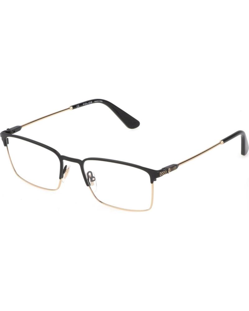 MONTURE DE LUNETTES POLICE VPLF78N550305 DEMI-CERCLÉE NOIRE