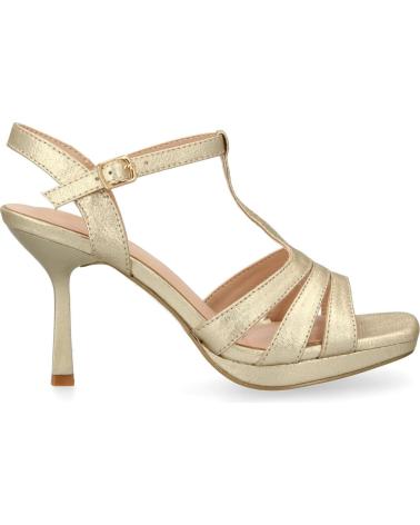 PUNTOSALAO SANDALIAS DE TACÓN PUNTOSALAO A-2301 DORADAS PARA FIESTA VARIOS COLORES