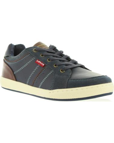 Zapatos de Mujer y Niña y Niño LEVIS VCLU0004S CLUB 0208 NAVY BROWN