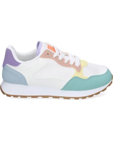 PUNTOSALAO DEPORTIVOS PLANOS PARA MUJER CIERRE CORDONES MULTICOLOR DD4 VARIOS COLORES