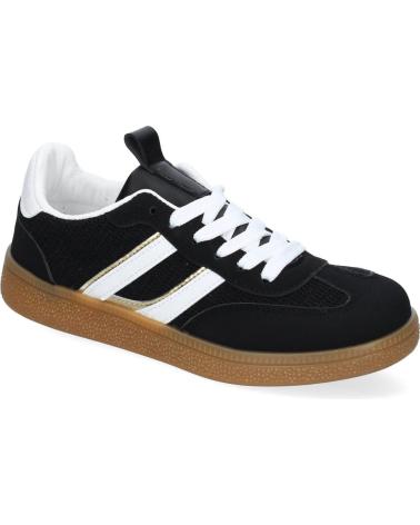 PUNTOSALAO TT-83 SPORTSCHUHE SCHWARZ MIT WEISSEN STREIFEN VARIOS COLORES