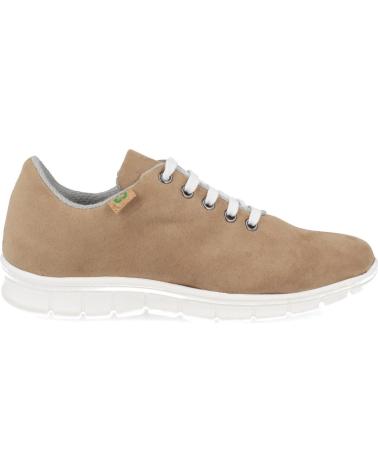 PUNTOSALAO SCARPE SPORTIVE ECOLOGICHE MATERIALE RICICLATO BEIGE CON SUOLA BIANCA VARIOS COLORES