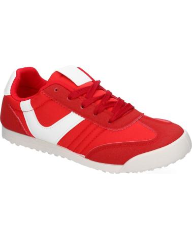ZAPATILLAS PUNTOSALAO 9152 ROJAS CASUAL PLANAS VARIOS COLORES