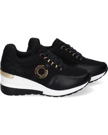PUNTOSALAO SCARPE SPORTIVE ELEGANTI CON ZEPPA NERE VARIOS COLORES