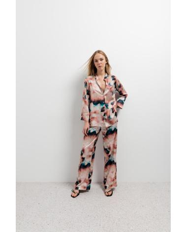 PUNTOSALAO CAMISA ESTAMPADA TIE-DYE MULTI-COR VARIOS COLORES