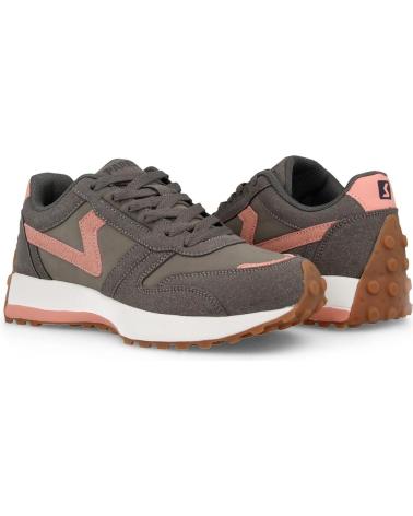 ZAPATILLAS PAREDES CHIVA GRIS Y ROSA GRIS GRIS