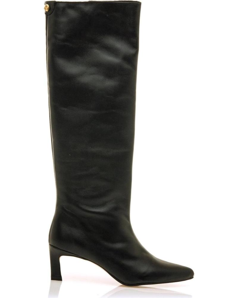 MTNG 55449 HOHE STIEFEL SCHWARZ MIT ABSATZ NEGRO