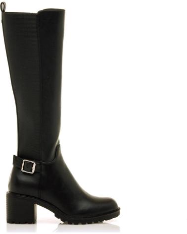 MTNG BOTAS DE TACON MUJER MUSTANG 55166 NEGRO