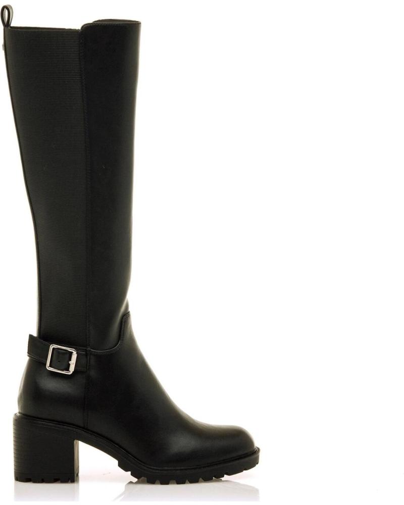 MTNG BOTAS DE TACON MUJER MUSTANG 55166 NEGRO