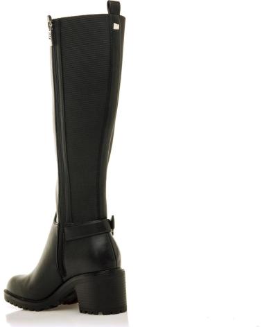 MTNG BOTAS DE TACON MUJER MUSTANG 55166 NEGRO
