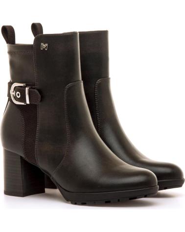 ABSATZSTIEFELETTE MARIA MARE 63606 BRAUN MIT ZIERSCHNALLE MARRóN