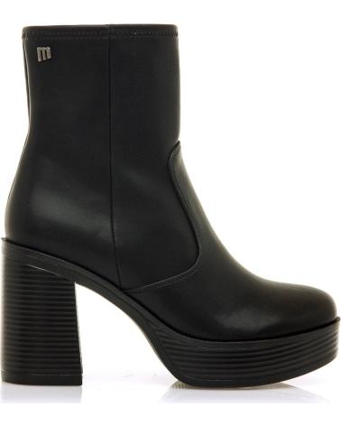 MTNG BOTINES CASUAL MUJER MUSTANG 50531 C52095 BOTIN TACON Y PLAT NEGRO