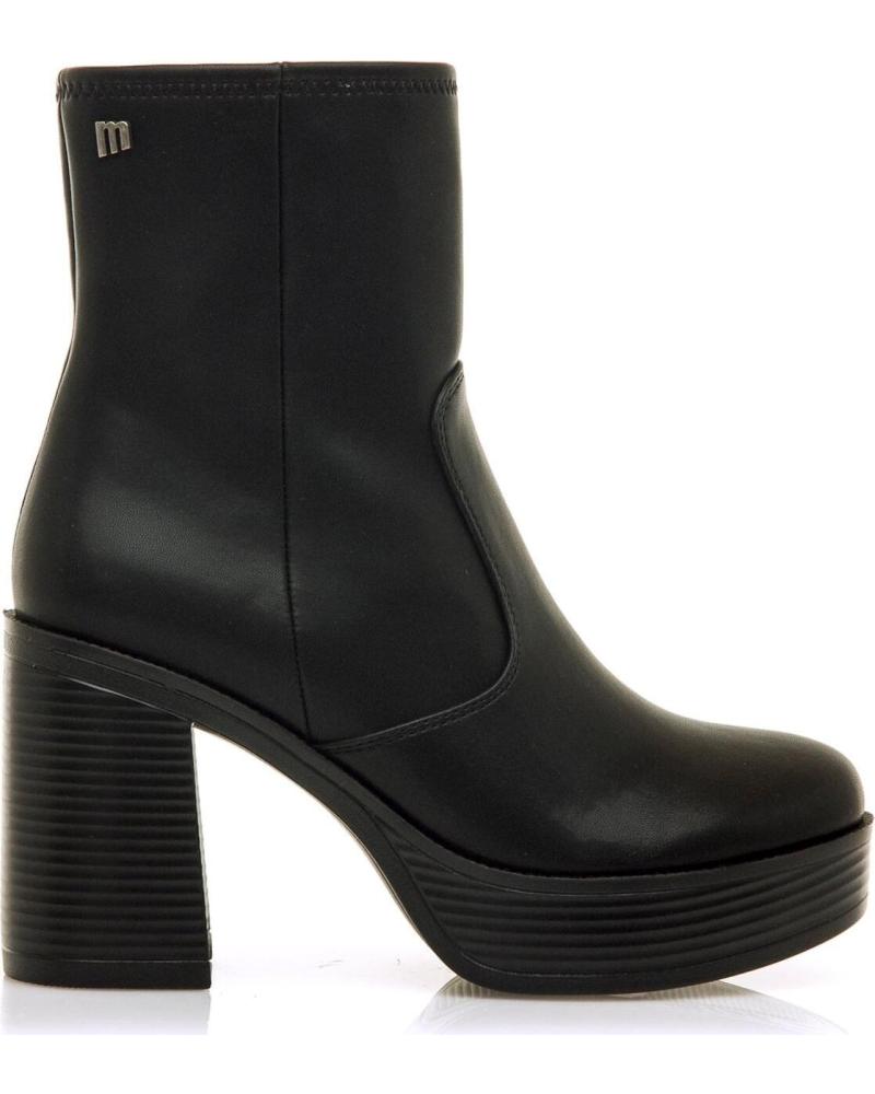 MTNG BOTINES CASUAL MUJER MUSTANG 50531 C52095 BOTIN TACON Y PLAT NEGRO