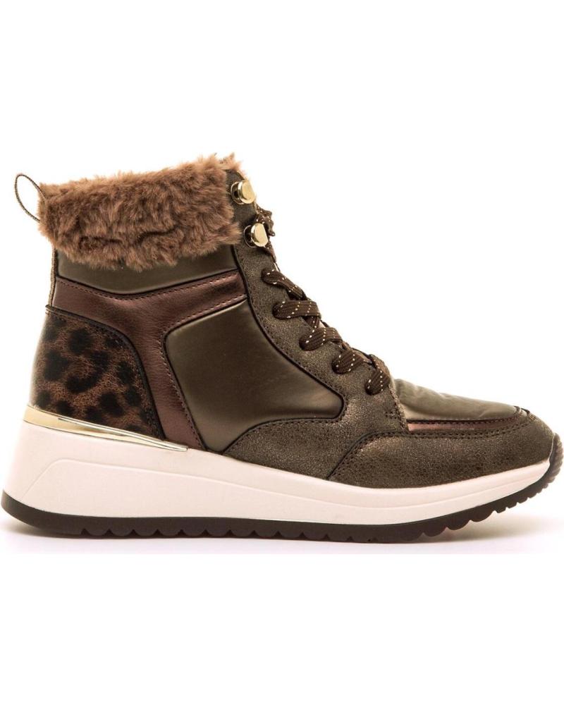 BOTA MARIA MARE 63635 CASTANHO COM FORRO DE PELO MARRóN