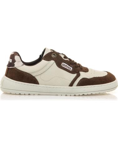 ZAPATILLAS MTNG 60950 MARRÓN Y CREMA MARRóN