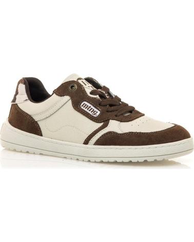ZAPATILLAS MTNG 60950 MARRÓN Y CREMA MARRóN