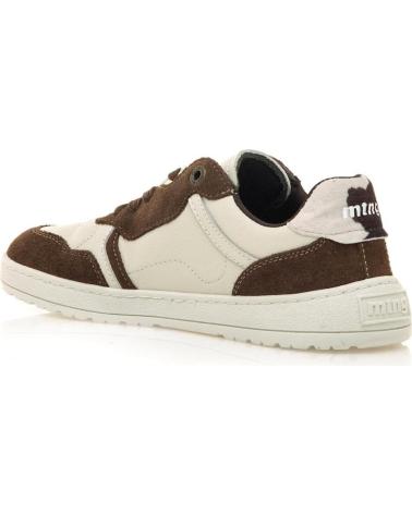 ZAPATILLAS MTNG 60950 MARRÓN Y CREMA MARRóN
