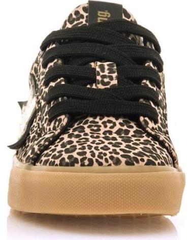 SNEAKERS MTNG 81215 DONNA STAMPA ANIMALIER MARRONE E STELLA DORATA MARRóN