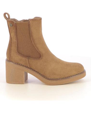 BOTINES DE TACÓN REFRESH 173039 BEIGE BEIGE