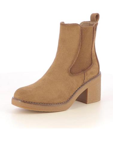 BOTINES DE TACÓN REFRESH 173039 BEIGE BEIGE