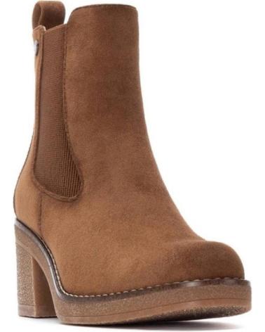 BOTINES DE TACÓN REFRESH 173039 MARRÓN TAUPE MARRóN
