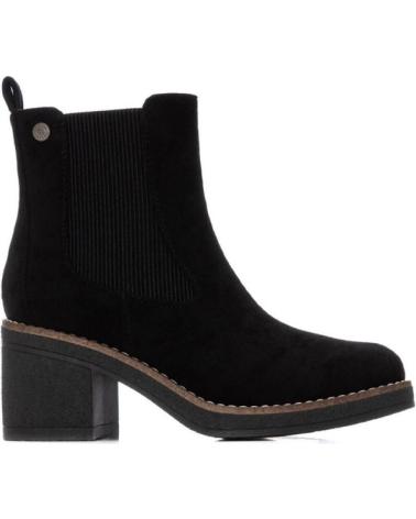 BOTÍN CHELSEA REFRESH 173039 NEGRO CON TACÓN BLOQUE NEGRO