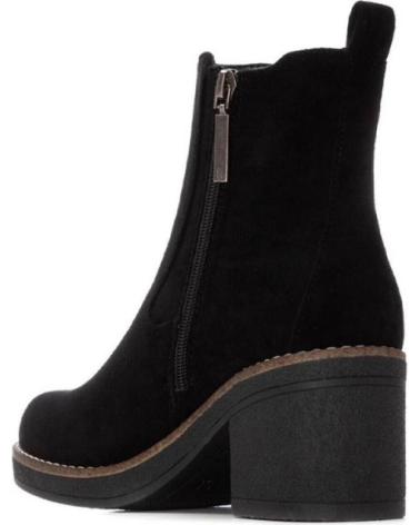 BOTÍN CHELSEA REFRESH 173039 NEGRO CON TACÓN BLOQUE NEGRO