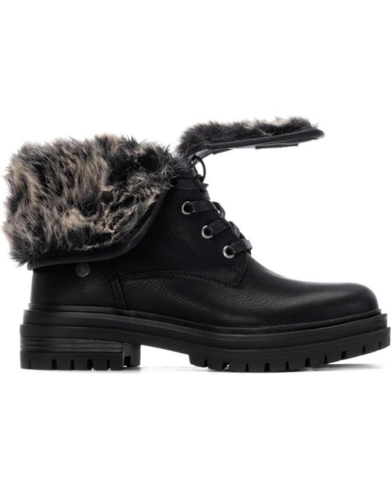 REFRESH BOTINES PLANOS MUJER 172920 NEGRO