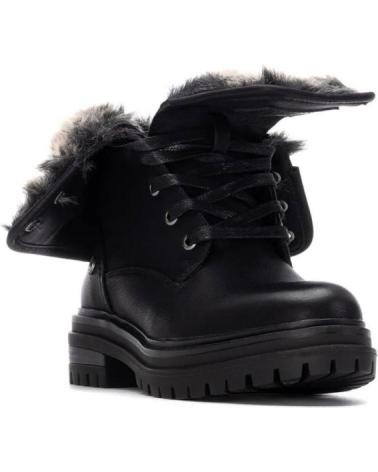 REFRESH BOTINES PLANOS MUJER 172920 NEGRO