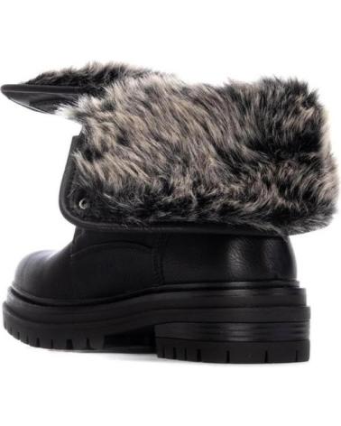 REFRESH BOTINES PLANOS MUJER 172920 NEGRO