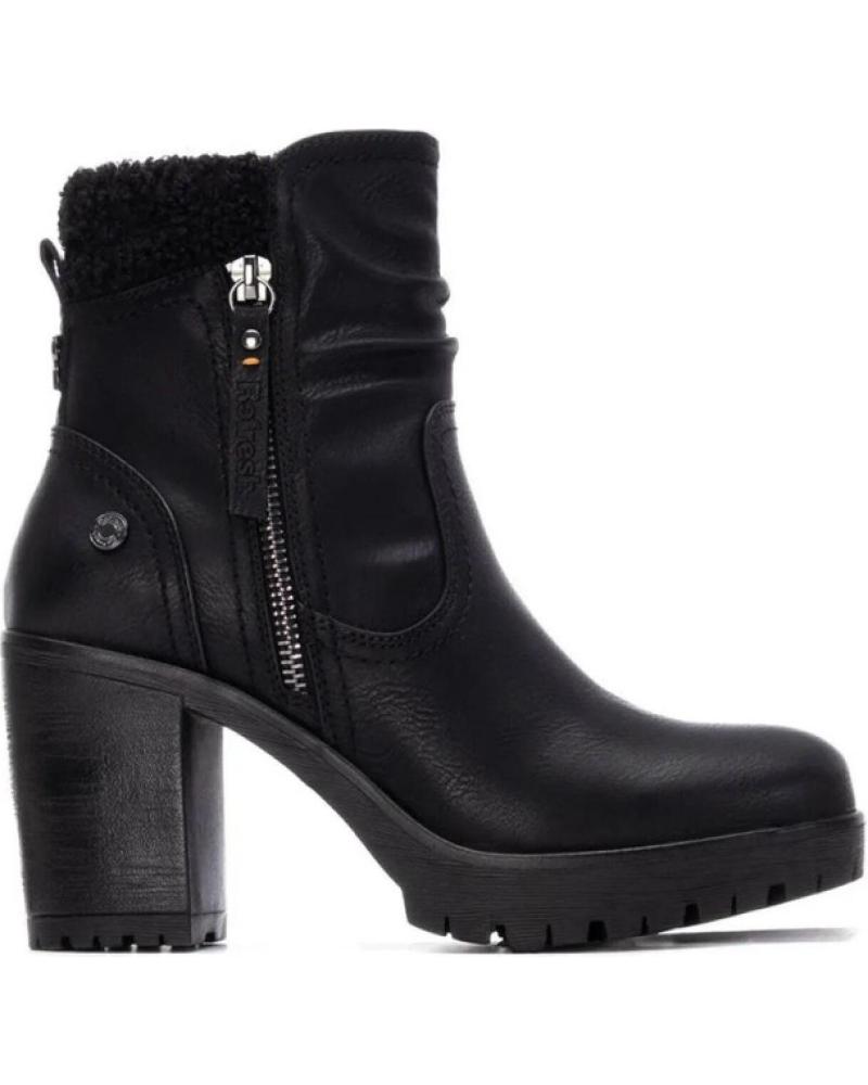 REFRESH BOTINES DE TACON MUJER 173199 NEGRO