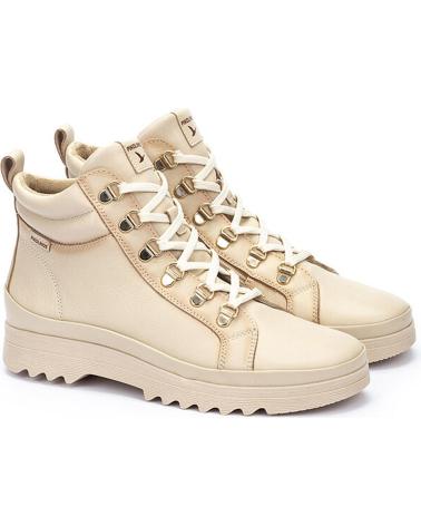 PIKOLINOS VIGO W3W-8564C11 LEDERSTIEFELETTE ELFENBEIN MARFIL