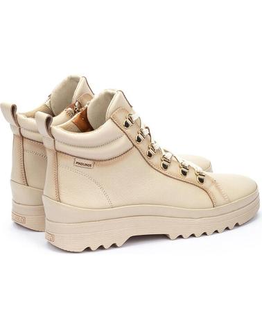 PIKOLINOS VIGO W3W-8564C11 LEDERSTIEFELETTE ELFENBEIN MARFIL