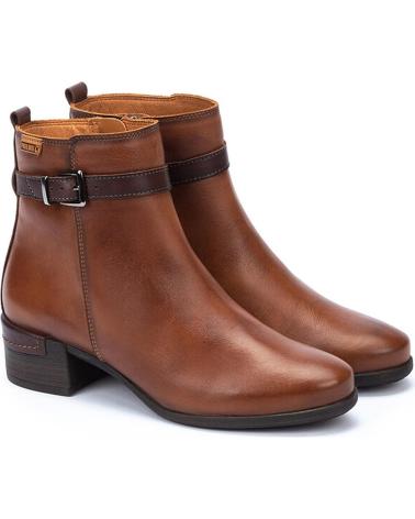PIKOLINOS MALAGA W6W-8622C1 LEDERSTIEFELETTE IN COGNAC CUERO